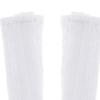 1/12 Scale Female Figure Socks Stockings Doll Clothes Miniature Fashion Boot Socks for 6 Inch Articulated Figures- White view 3
