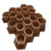Multi Tier Marble Display Holds 20 marbles - Choice of Color - 5/8" Marble Display Stands - Sphere Display (Copper) view 1