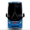 H3-45 Bus Great Canadian Blue with Graphics Limited Edition 1/87 (HO) Diecast Model 87-0619 view 4