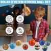12 Piece Solar System Stress Balls Set with Mesh Carry Bag  Educational Stress Relief Toys Featuring Planets & Stars  Fun Learning Tool for Kids & Adults view 4