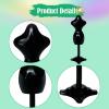 Simhoa Doll Dress Forms Mini Mannequin Model Stand 1/12 Scale Dollhouse DIY Accessories Photography Props Mini Doll Gown Stand view 2