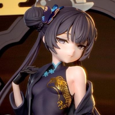 24cm Unpainted Unassembled Garage Kit Blue Archive Ryuka Kisaki Genryumon Monshu Sankaikyo
