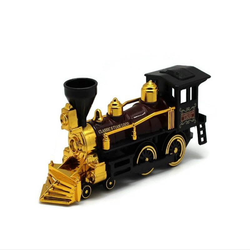 7" Classic Steam Engine Pullback No Product Box (Brown)