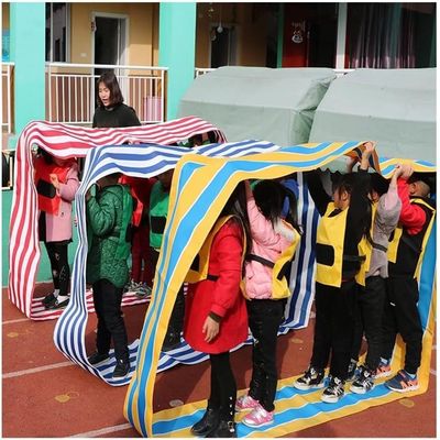 3PCS Teamwork Games Playing Run Mat Outdoor Party Games(Kids-4M)