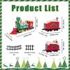 Electric Train Set  Features Sounds, Lights, Ideal for Under The Christmas Tree view 2