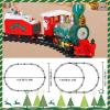 Electric Train Set  Features Sounds, Lights, Ideal for Under The Christmas Tree view 3