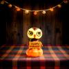 Dashboard Figurines - Pumpkin Owl Solar-Powered Dancing Figure, Spooky Shaking Motion, Vibrant Movement | Festive Seasonal Ornament Solar Dancing Toy for Spooky Fun Display Car, Home, Desk, Offices view 3