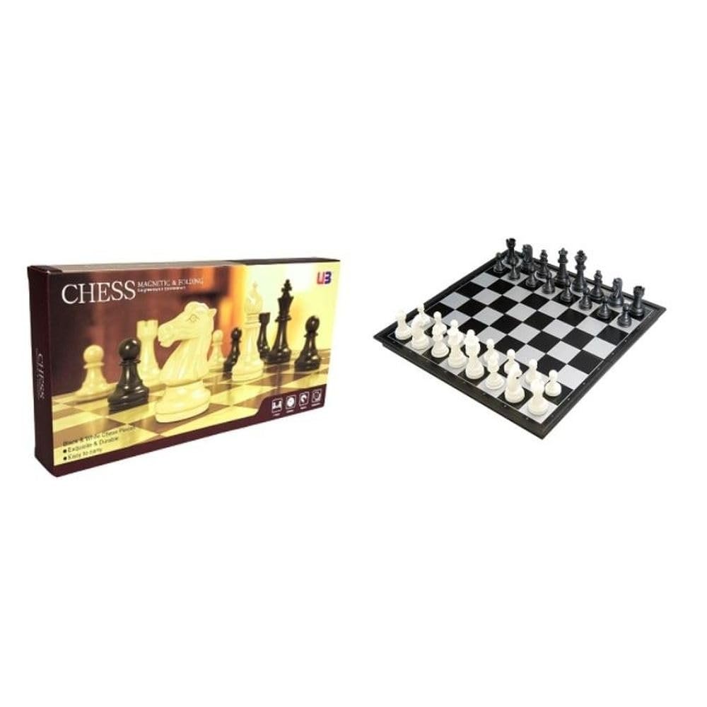 Szachy Klasyczne Magnetyczne 25X25Cm Polska Gra Szachy I Warcaby Board Game Polish Po Polsku