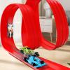 Suction Cup Car Track, Encourages Imagination, 1 Set, Portable Toy Track Game, Toddler Racing Toy, Compact Design, for Indoor, Outdoor, Bedroom, Boys, Girls view 3