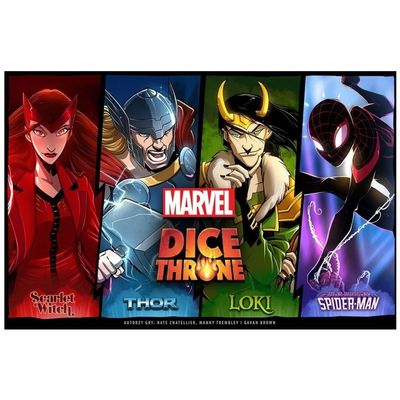 Dice Throne Marvel - 1 Polish Board Game Polska Gra Planszowa Po Polsku