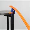 Two Lane Start Gate & Track Clamp | Compatible with Hot Wheel Track | Made in USA | Durable PLA Plastic | Small Business view 2