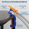 Two Lane Start Gate & Track Clamp | Compatible with Hot Wheel Track | Made in USA | Durable PLA Plastic | Small Business view 4