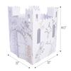 Andersons My Name, My Playhouse! Halloween Castle  Personalized Cardboard Playhouse for Kids Ages 3+, Color-in Activity, Holiday Party Fun, Classroom Craft, Easy Assembly view 2