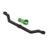 Aluminum Alloy Steering Link Vibration Reduction Steering Rod Link for 1/18 RC Remote Control Car Green Arm view 2