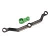 Aluminum Alloy Steering Link Vibration Reduction Steering Rod Link for 1/18 RC Remote Control Car Green Arm view 3