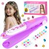 ADXVR Hair Gem Stamper Kit - Bling Hair Jewels for Girls Toys - Hair Accessories with Reusable Shining Diamonds, Birthday for Girls 3 4 5 6 8-12 view 1