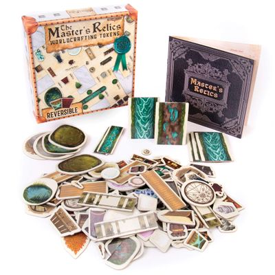 BBG Deluxe Masters Relics Worldcrafting - Includes Over 200 Fantasy Game Tokens!