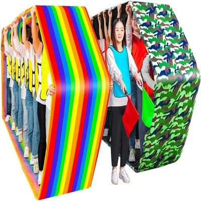 2 PCS Teamwork Games Playing Run Mat Outdoor Event Team Building Game(Kids-6M)