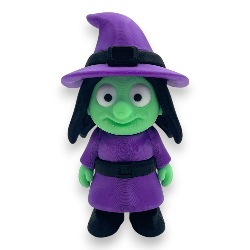 Articulated Witch | Home Dcor and Office Desk Toys | Autism, ADHD, Sensory | 3D Printed Gift
