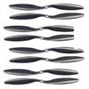 1 Pack 4 Pairs 1245 3K Carbon Fiber Propellers CW CCW 12x4.5 CF Propellers for Motor Model Aircraft Spare Parts 12 Inch Replacement parts view 1