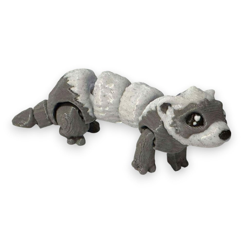 Articulated Ferret | Home Dcor and Office Desk Toys | Autism, ADHD, Sensory | 3D Printed Gift