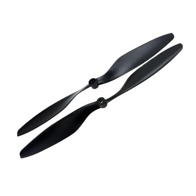 1 pair of plastic 1045 CW + CCW propellers 10 * 4.5 for RC 4-axis 6-axis multi-axis racing aircraft accessories black Replacement parts