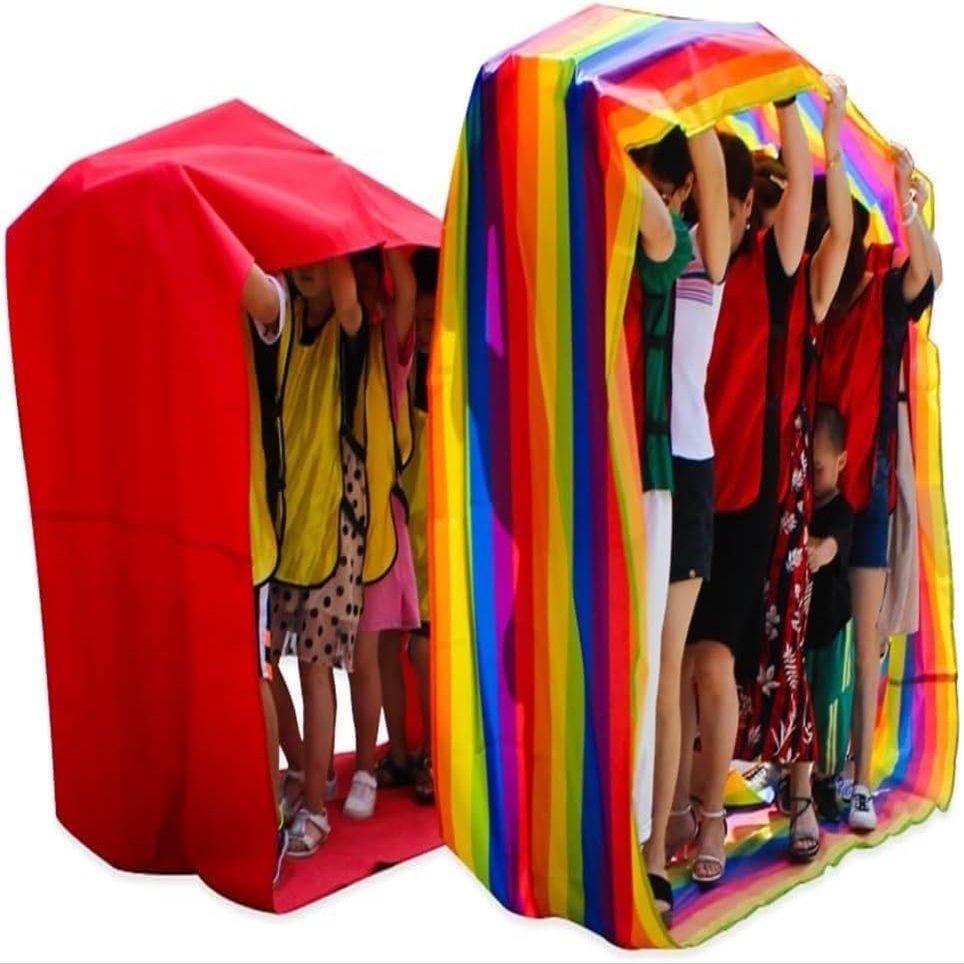 Teamwork sports game Playing Run Mat Outdoor Activity Game 2PCS(Adult-6M)
