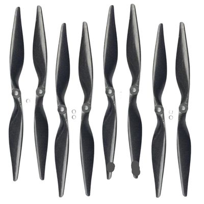 1 Pack of 4 Pairs 13x6.5 3K Carbon Fiber Propellers CW CCW 1365 CF Propellers 13 Inch for RC Quadcopter Hexacopter Replacement parts