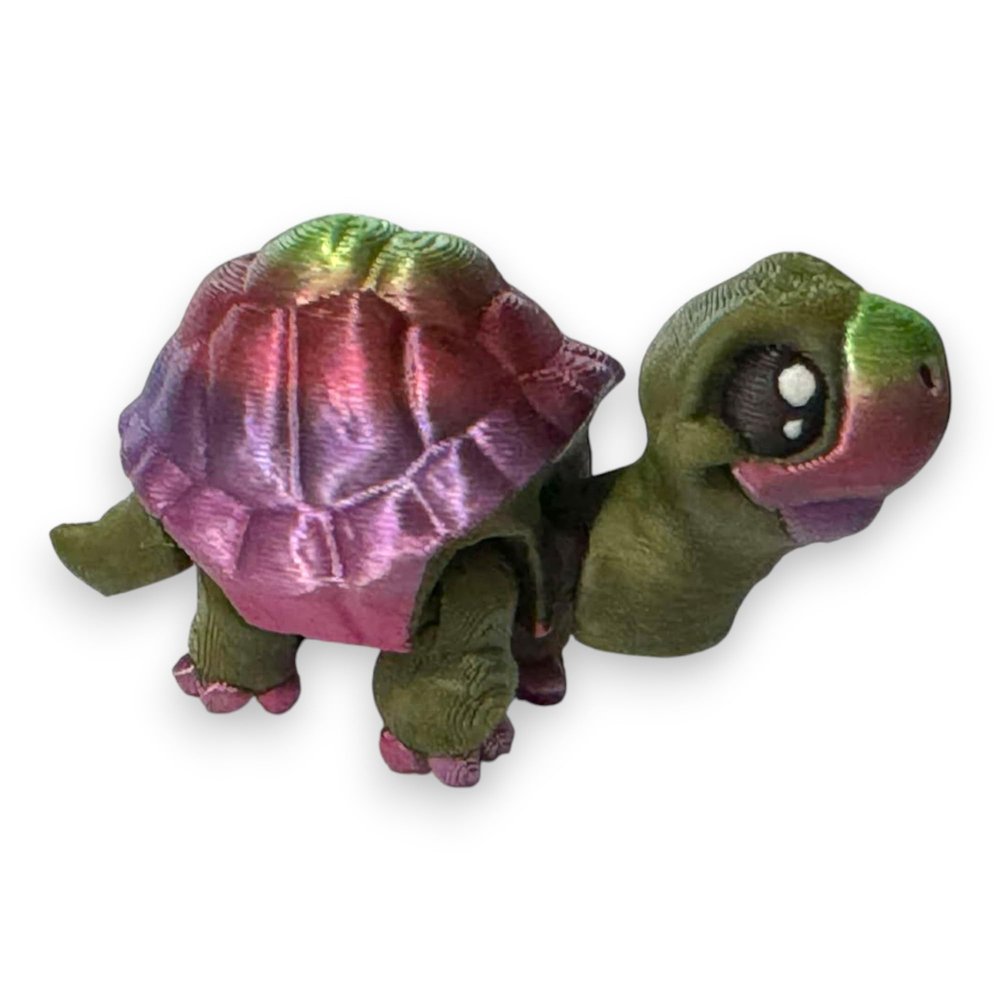 Articulated Turtle, Tortoise | Home Dcor and Office Desk Toys | Autism, ADHD, Sensory | 3D Printed Gift