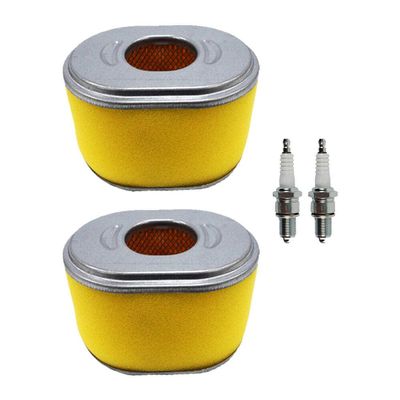 #US Parts Replacement For Air Flitter And Spark Plug For Honda GX120 GX160 GX200 Fit For 17210-ZE1-505