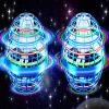Vantexi Flying Orb Ball Toy,2026 Upgraded Parachute LED,Magic Hand Controlled Mini Gravity Ball,Cosmic Globe Boomerang,Cool Christmas Birthday Gift for 6 7 8 9 10+ Year Old Boys Girls-Blue & Blue view 1