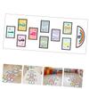 BCOATH Game Floor Decal for Gross Motor Activity Indoor Play Mat Bright Decorative Sticker for Playroom and Bedroom Fun Interactive Hopping view 2