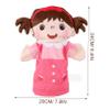 BCOATH 2Pcs Lifelike Hand Puppet Figures for Realistic Storytelling Dolls Interactive Boy Girl Hand Puppets for Imaginative Play and Early Learning view 3