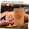 BRIGHTFUFU Chinese-Style Buddhist Divination Game with Copper Coins and Tube Pot for Feng Shui Family Gatherings and Spiritual Practices view 4