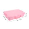 BCOATH Sandbox Tray with Hinged Lid Safe Material Multifunctional Storage Box for Creative Indoor Outdoor Play Enhances Motor Skills and Organized Sand Mold Storage view 2