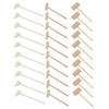 KOMBIUDA 30PCS Natural Wooden Little Hammer Mini Mallets for Lightweight Miniature Beating with Smooth Surface Traditional Craftsmanship Safe for Home Classroom and Cake Shop Use view 1
