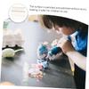 KOMBIUDA 30PCS Natural Wooden Little Hammer Mini Mallets for Lightweight Miniature Beating with Smooth Surface Traditional Craftsmanship Safe for Home Classroom and Cake Shop Use view 2