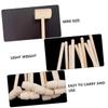 KOMBIUDA 30PCS Natural Wooden Little Hammer Mini Mallets for Lightweight Miniature Beating with Smooth Surface Traditional Craftsmanship Safe for Home Classroom and Cake Shop Use view 3