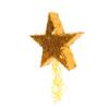 KOMBIUDA Creative Five-pointed Star Pinata Hanging Decor for Birthday Party Festivals Shiny Tassel Design with Candy and Filling Fun Carnival Activity Supplies view 1
