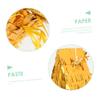 KOMBIUDA Creative Five-pointed Star Pinata Hanging Decor for Birthday Party Festivals Shiny Tassel Design with Candy and Filling Fun Carnival Activity Supplies view 3