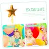 KOMBIUDA Creative Five-pointed Star Pinata Hanging Decor for Birthday Party Festivals Shiny Tassel Design with Candy and Filling Fun Carnival Activity Supplies view 4