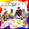 TJYZGXQ 8pcs 3D Printed Rainbow Dinosaur Crystal Dragon T-Rex Fidget Toys,Flying DragonPterosaurAnimals Toys,Desk Executive ToyEaster,Toys for Boys Kids Teen 5-7 4-6 8-12 view 2