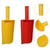 BCOATH 2pcs Sand Scoop Shovels Lightweight Plastic Short Handle Beach for Outdoor Play and Sandcastle Building Random Color view 4