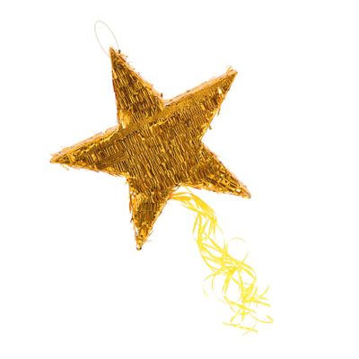 BCOATH Creative Pentagram Pinata for Birthday Party Candy Holder Fringe Star Pendant Decoration Fun Celebration Festival Supply