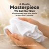 10-Pack Muslin Baby Washcloths for Newborn 12x12" Soft Absorbent Organic Cotton Muslin Wash Cloths for Babies Girl, Boy, Infant, Toddlers,Kids Face Towel,Bath Essentials,Baby Burp Rags (Sweet Charm) view 2