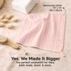 10-Pack Muslin Baby Washcloths for Newborn 12x12" Soft Absorbent Organic Cotton Muslin Wash Cloths for Babies Girl, Boy, Infant, Toddlers,Kids Face Towel,Bath Essentials,Baby Burp Rags (Sweet Charm) view 4