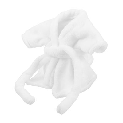 BCOATH Soft Plush Doll Bathrobe for Mini Stuffed Bears Doll Bath Accessory Cozy Cloth Material Robe and Bathtub Play and Comfortable Clothes Set