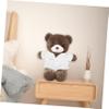 BCOATH Soft Plush Doll Bathrobe for Mini Stuffed Bears Doll Bath Accessory Cozy Cloth Material Robe and Bathtub Play and Comfortable Clothes Set view 4