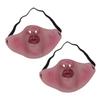 BCOATH Halloween Half Face Vampire Mask Lightweight Comfortable Masquerade Costume Accessory for Party Carnival Cosplay and Festival Use view 1