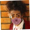 BCOATH Halloween Half Face Vampire Mask Lightweight Comfortable Masquerade Costume Accessory for Party Carnival Cosplay and Festival Use view 4